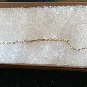 Silpada CZ silver bracelet